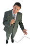 animateur presentateur micro