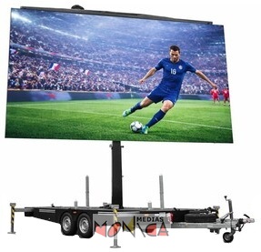 Ecran geant led Coupe du Monde outdoor indoor en location sur remorque hauteur 7 mètres Ecran geant led Coupe du Monde outdoor indoor en location sur remorque hauteur 7 mètres