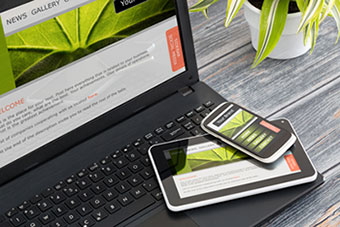 Un site responsive design : impeccablement lisible sur toues les ecrans, smartphone, tablette ou desktop