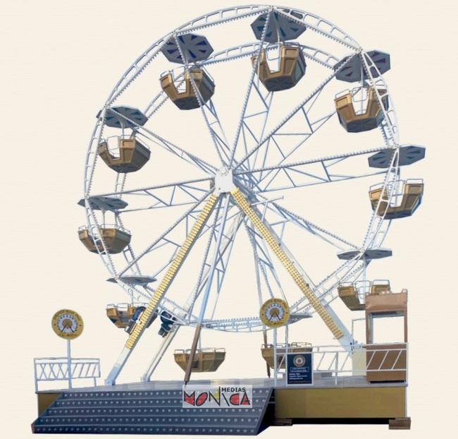 Grande roue Paris 1900 en location Grande roue Paris 1900 en location