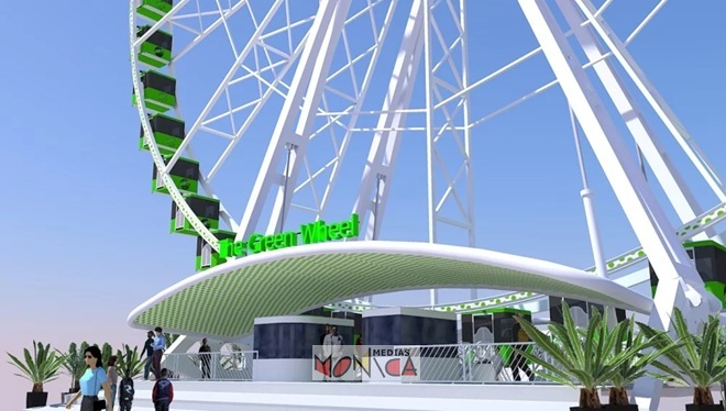 Grande roue geante green wheel à louer Grande roue geante green wheel à louer