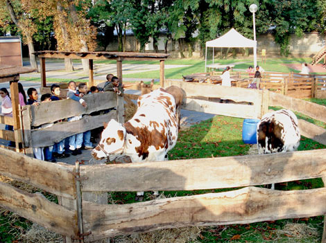 Ferme pedagogique itinerante et ecologique