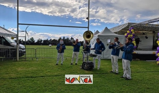 Banda basque pour fete des sports et matches de rugby