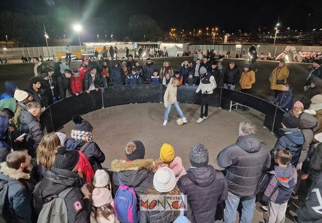 Arene football de fan zone de coupe du monde euro
