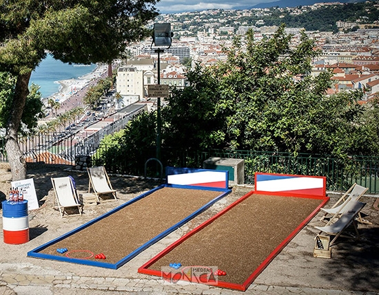 Pistes de petanque a louer pour jeux de boule outdoor en animation evenemenielle