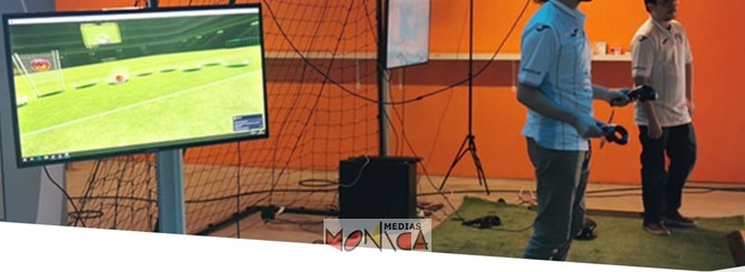 Animation Football en Realite virtuelle