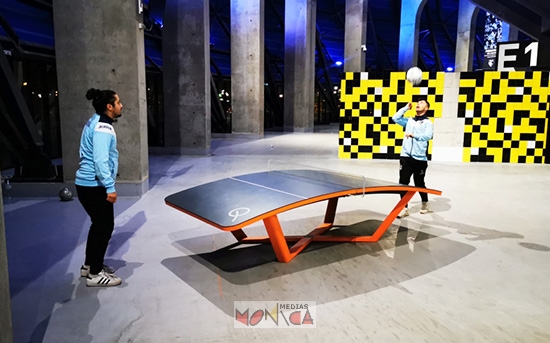 Table de football ping-pong ou jeu de techball en location