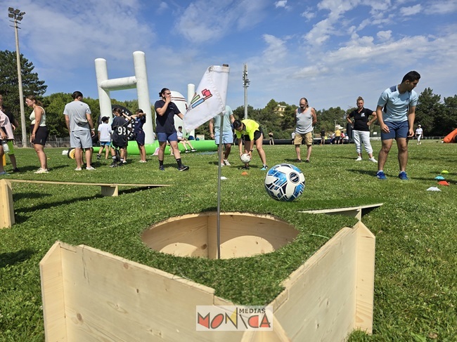 Animation Foot Golf pour fete de mairie et evenementiel entreprise