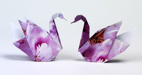 LE MAITRE EN ORIGAMI, Calligraphie et Origami