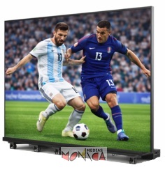 Grand Ecran Led en location Inddor Mondial Foot