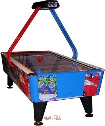 Table Air Hockey jeu de palet sur soufflerie a louer