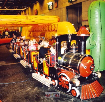 Manege petit train pour enfants