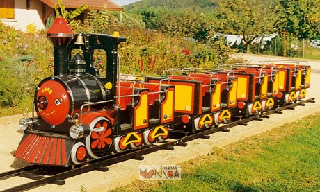 Manège petit train western