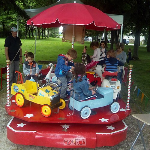 Manege ecologique musical avec animateur