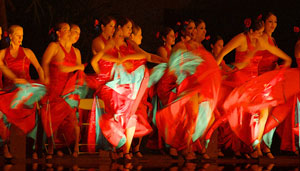 Danseuses de fete latino