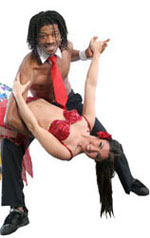 Danseur et danseuse latino