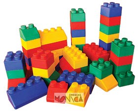 Jeu de blocs de construction geants pour enfants