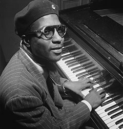 Le pianiste de jazz legende de l impro et du be bop Thelonious Monk