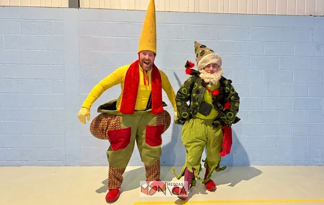 Lutins musiciens et Jongleurs pour Parade et Marche de Noel
