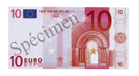 BILLETS FACTICES 10 EUROS SPECIMEN RECTO, Billets Bons d'Achat Impression  Création Fabrication, Print et Signalétique pour Fête de Ville Commerçants  Evénement Entreprise Grande Distribution