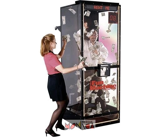 Cash machine Cabine a billets americaine a louer