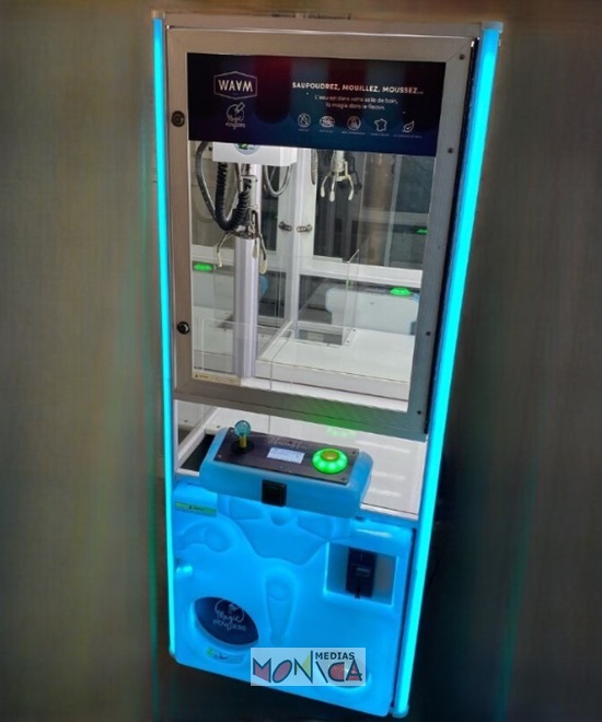 Machine a pince design en location