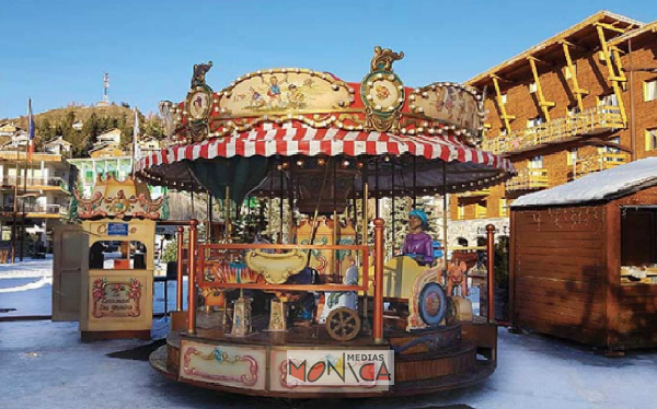 Manege Carrousel de fete foraine en location