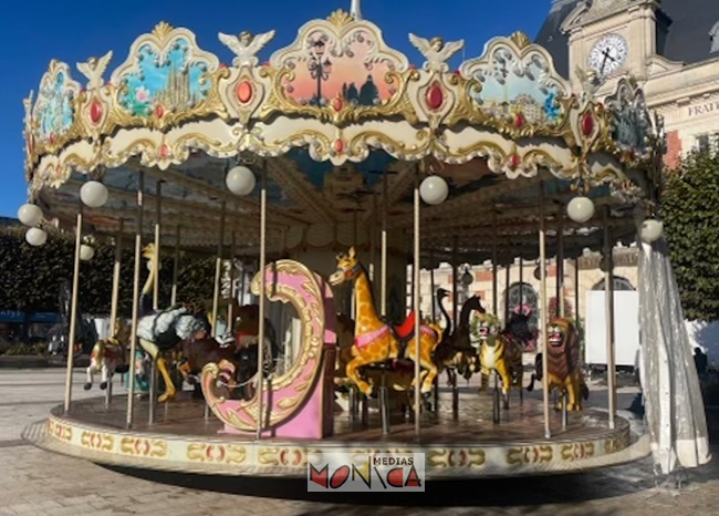 Manege carrousel 1900 en location