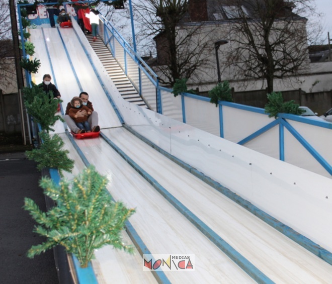 Manege de luges sur glace artificielle a louer