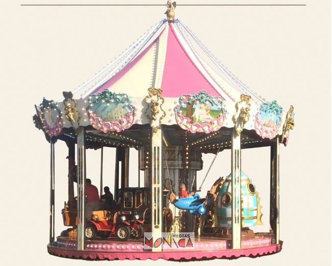 Manege carrousel des  petits anges en location