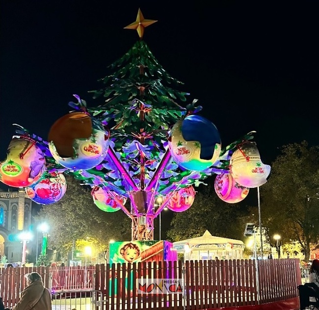 Manege du grand sapin de noel en location