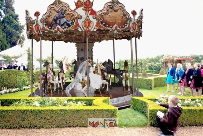 Le manege carrousel Moliere Louis XIV pour votre evenement