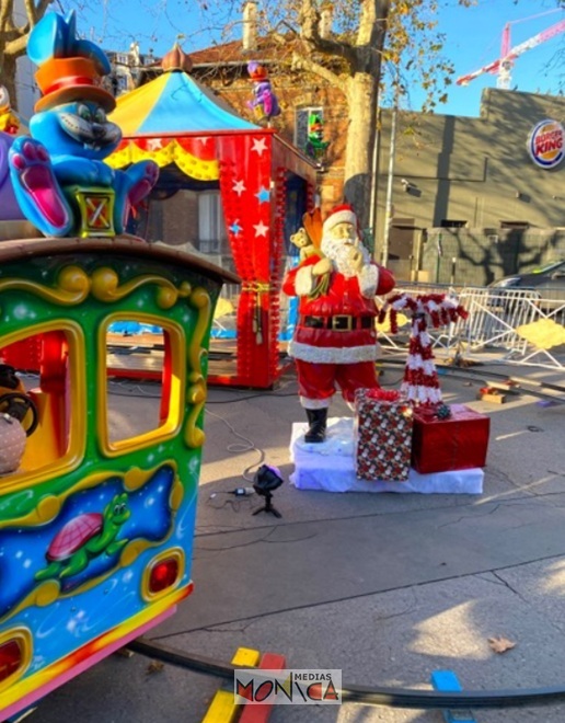 Petit train du pere noel a louer