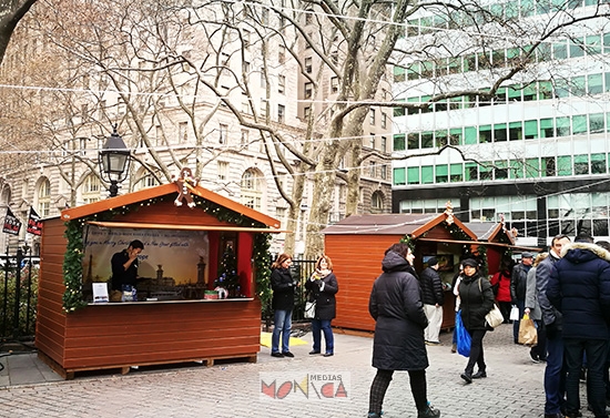 Marché de Noel avec beaux chalets 3 metres rapides a monter