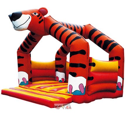 Chateau tigre gonflable