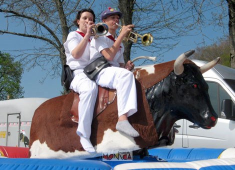 Taureau mecanique pour fiesta western