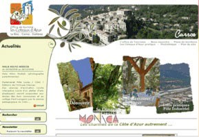 Homepage d un site de mairie dont les liens sortants font autorite et donnent du PR