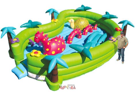 Dinosaure gonflable pour enfant