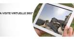 Application visite virtuelle 360°