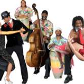 Orchestre latino avec danseurs et musiciens pour soiree tropicale