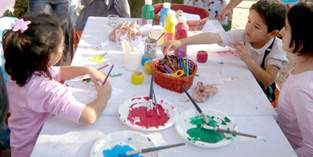 Atelier de creation artistique pour enfants