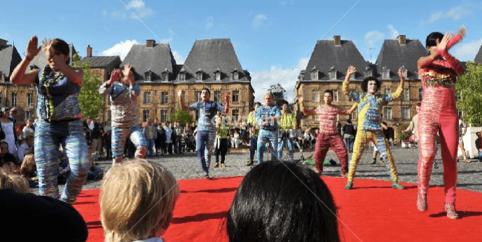 Spectacle de rue pour animation de ville